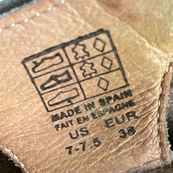 Taos | Trulie Lightweight Leather Sandal Woven Leather Womens 7 - 7.5 Dk Grey - Picture 8 of 12